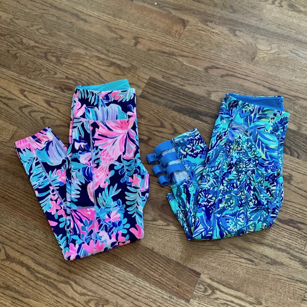 Set of two Lilly Pulitzer Luxletic leggings